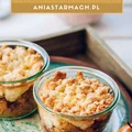 Jabłka pod orzechową kruszonką