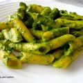 Makaron z pesto ze szpinaku