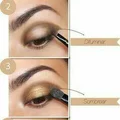 Złoty make up