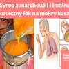 Syrop z marchewki i imbiru - skuteczny lek na mokry kaszel