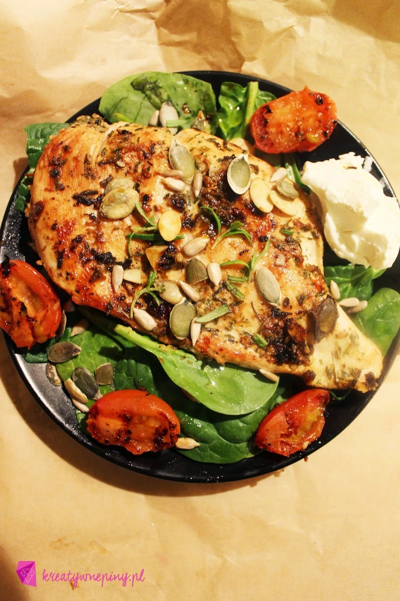 Grillowany kurczak w musztardzie