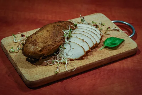 Pieczony filet kurczaka na kanapki