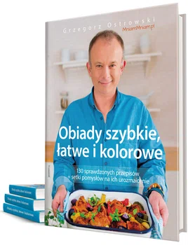 To książka dla każdego, kto chce gotować obiady szybkie, łatwe i kolorowe. Czyli dla Ciebie :)
