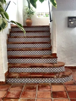 Mozaika na schodach