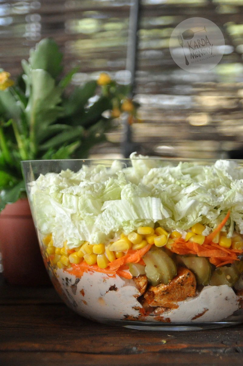 Sałatka gyros
