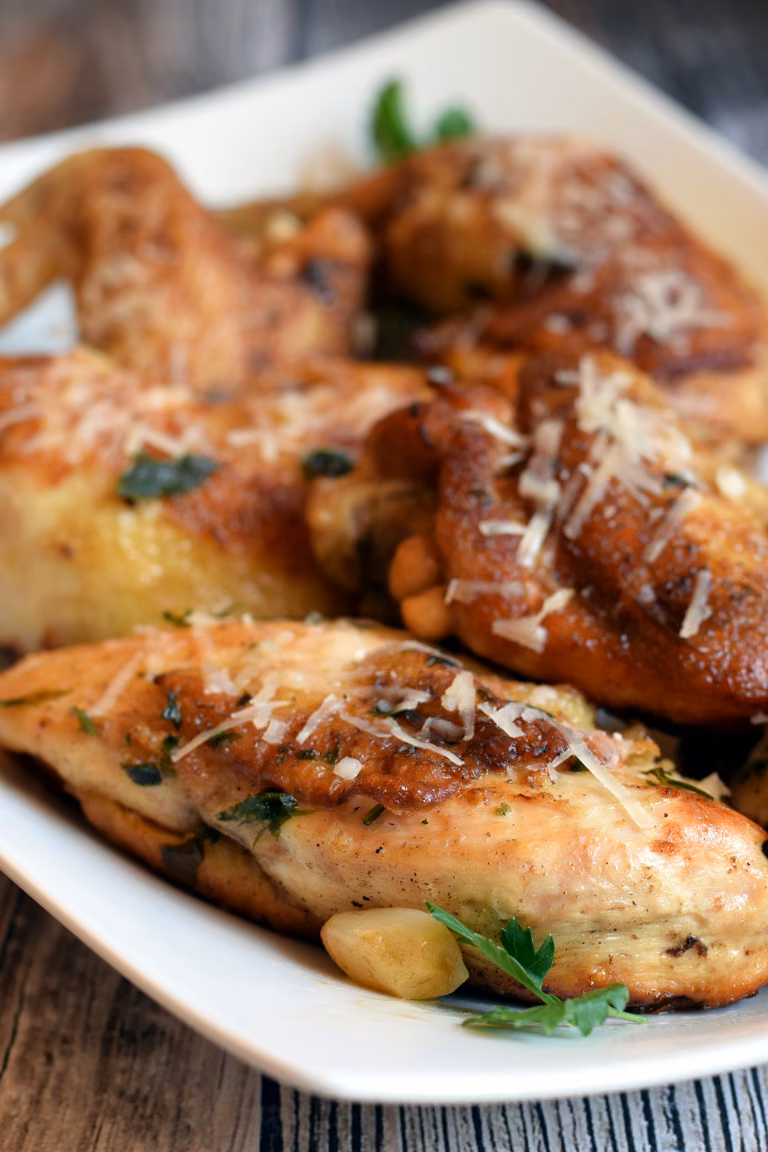 Kurczak z patelni (z parmezanem)