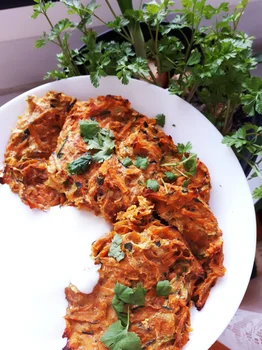 PIECZONE PLACKI Z BATATA I CUKINII