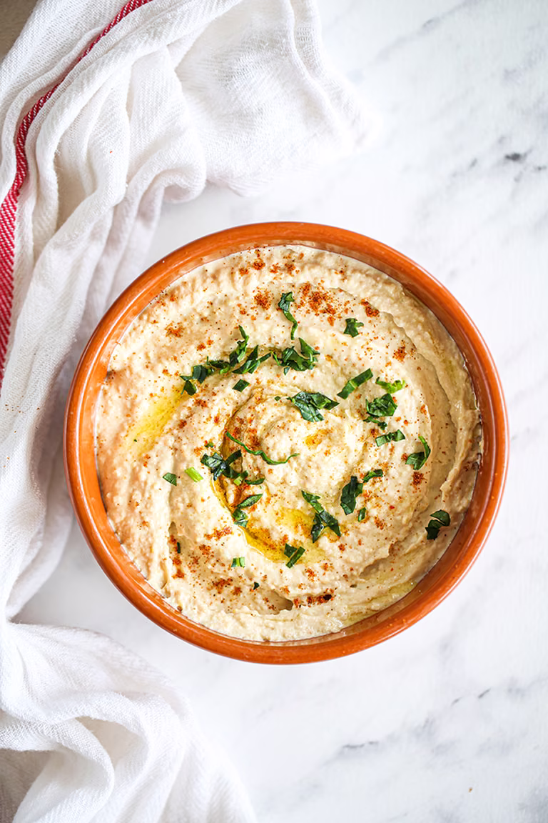 Oryginalny arabski hummus