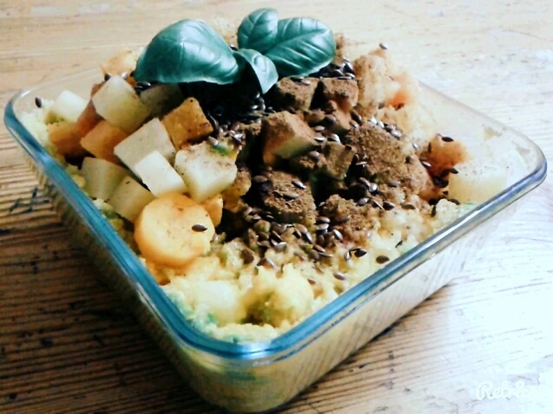 Warzywne puree na słodko