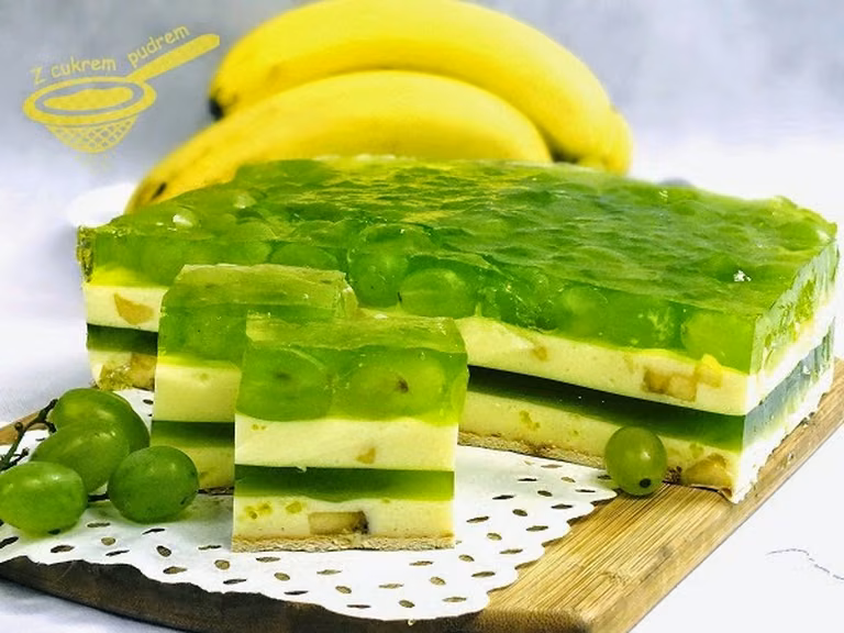 ciasto "Bananowa randka" (bez pieczenia)
