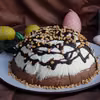 Czekoladowa kopuła - sernik na zimno