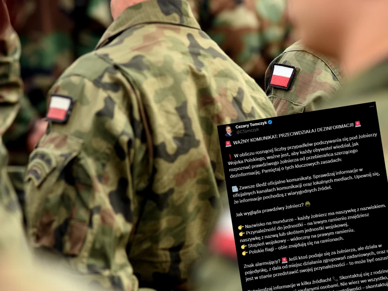 Przebierają się w mundury i udają żołnierzy! Rząd z ważnym apelem: "Tak poznasz prawdziwego żołnierza"