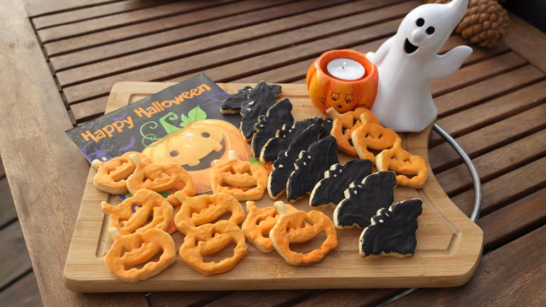 Kruche ciasteczka na Halloween