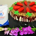 Ciasto marchewkowe z mascarpone i lustrzaną polewą