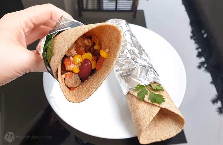 Fit: Faszerowana tortilla meksykańska