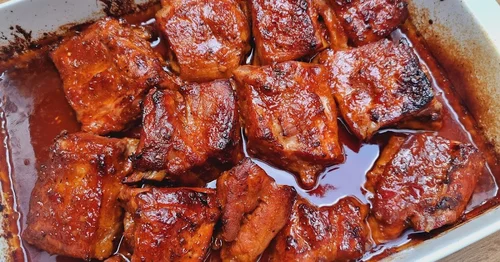Amerykańskie żeberka barbecue