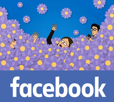NEW! Fioletowy kwiatek na Facebooku! Co oznacza i jak go używać?