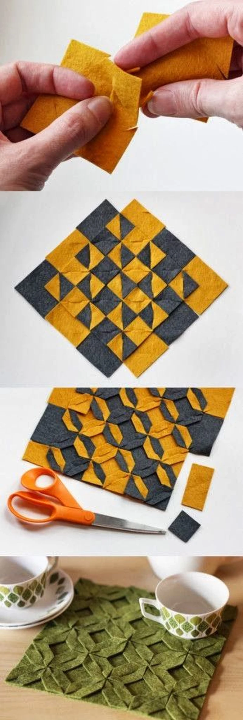 Pomysł na ładne podstawki