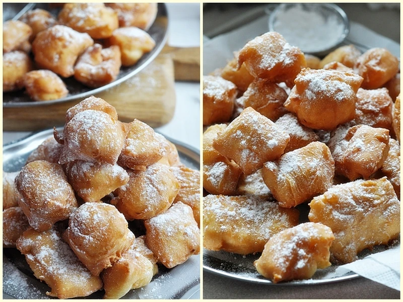 Błyskawiczne pączki jogurtowe