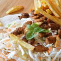 Gyros z frytkami