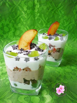 Deser jogurtowy z figą