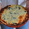 PONIEDZIAŁEK: QUICHE Z ZIEMNIAKÓW Z ŁOSOSIEM I SZPINAKIEM