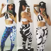 Legginsy oreo, stylizacje sportowe