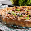 Tarta z kurczakiem i pieczarkami