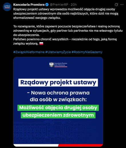Zdjęcie Nowe przywileje dla par bez ślubu! Te przepisy to historyczny moment dla tysięcy osób w nieformalnych zawiązkach #1