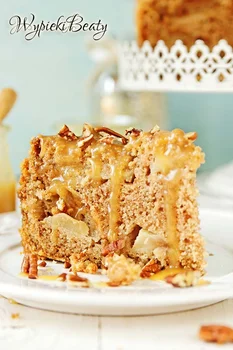 Ciasto jabłkowe z toffee