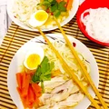 Zupa a'la ramen z rosołu