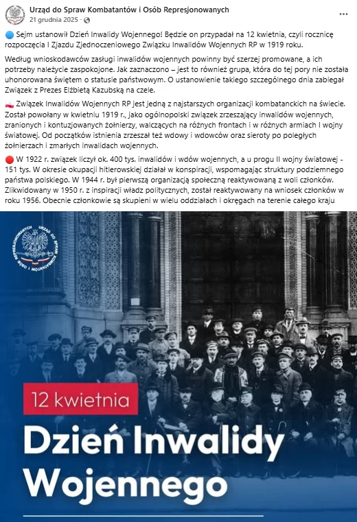 Zdjęcie 12 kwietnia nowym świętem państwowym - prezydent podpisał ustawę! To dodatkowy dzień wolny od pracy? #1