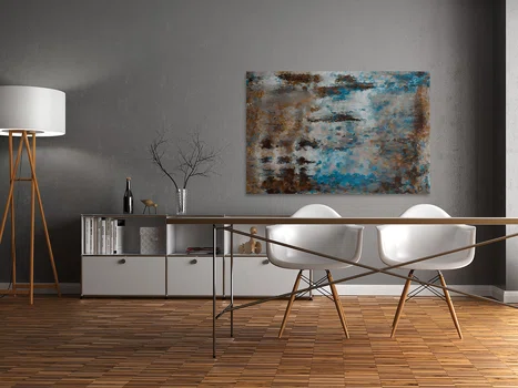 Rozdroża niepewności - nowoczesny obraz na płótnie