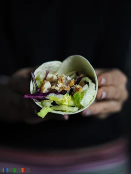 Domowy kebab z kurczakiem