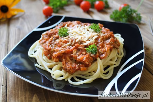 Spaghetti z tuńczykiem