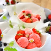 Fit lody truskawkowe