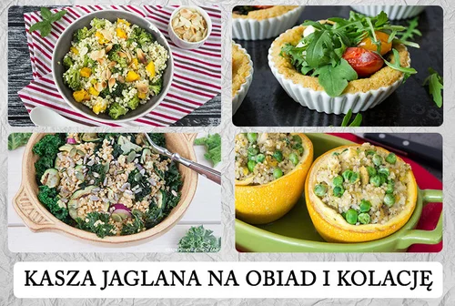 Kasza jaglana przepisy na obiad i kolację