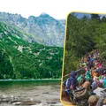 Morskie oko przeżywa oblężenie turystów! W sieci pojawiło się szokujące zdjęcie!