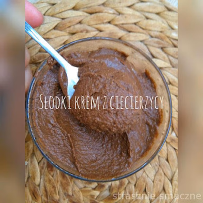 Słodki krem z ciecierzycy (cieciorella)