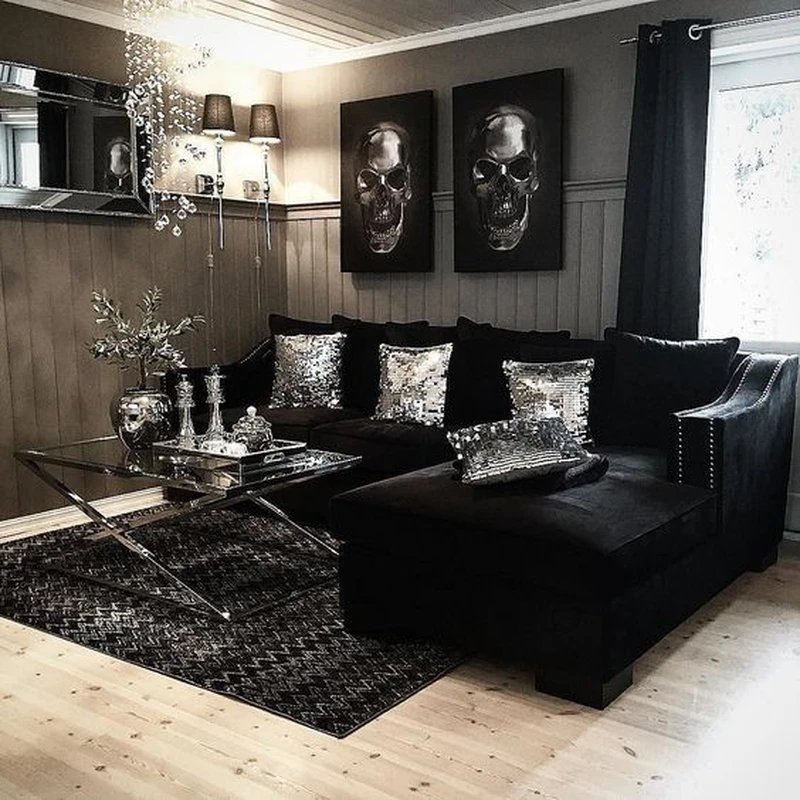 Mroczny salon