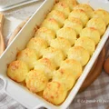 Pieczone gnocchi alla romana z masłem i parmezanem