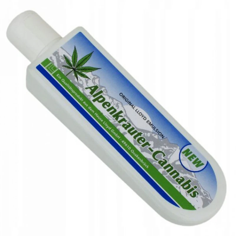 Alpenkrauter Emulsion niemiecka maść przeciwbólowa - Cannabis