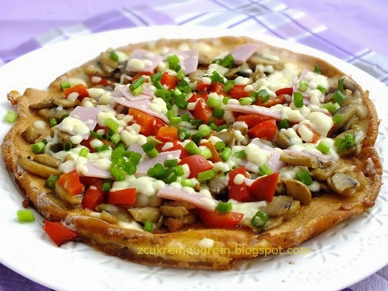Omlet a la pizza