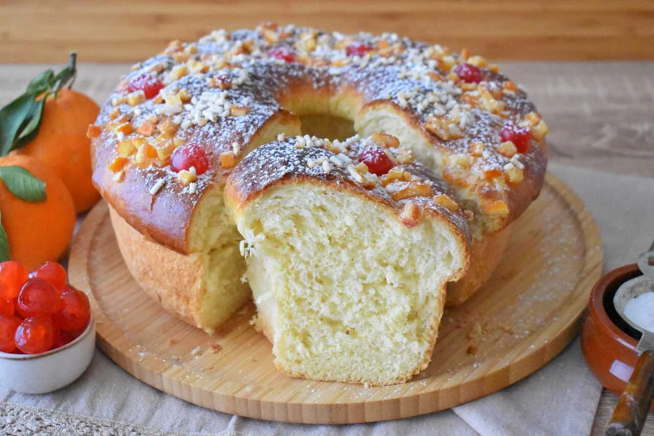 Włoska babka drożdżowa na Św. Trzech Króli z Ligurii
