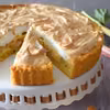 Tarta rabarbarowa z bezą