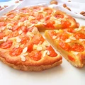 Tarta z morelami i kremem migdałowym frangipane