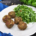 PIECZONE KOTLETY MIELONE ZE SZPINAKIEM (106 KCAL)