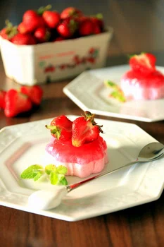 Truskawkowa pianka light