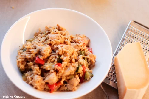Risotto z kurczakiem