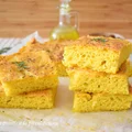 Focaccia z dynią i rozmarynem